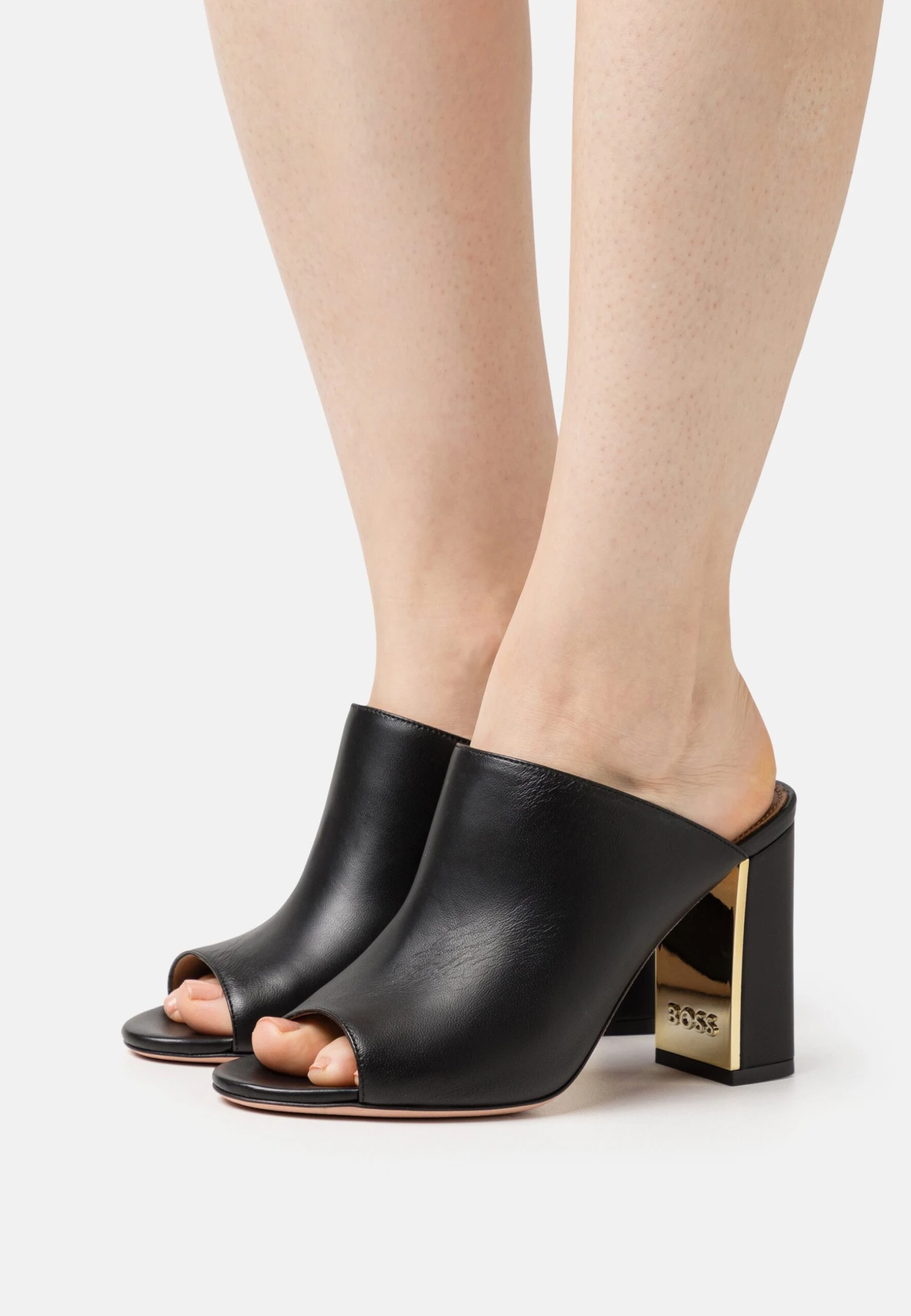 Boss Mandy Mule - Mules À Talons - Black One