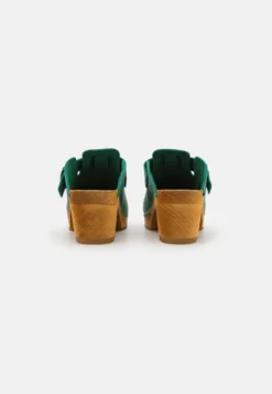 Sanita Malulo Square Open - Sabots - Dark Green -Magasin De Chaussures Mode Pour Femmes 087384cf00ce46b79485d15c8d06c12f scaled