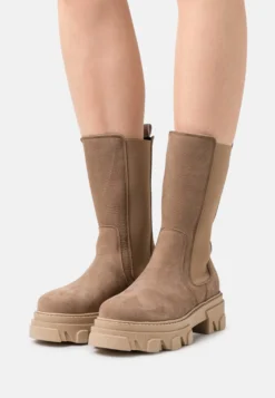 Bullboxer Bottes À Plateau - Beige