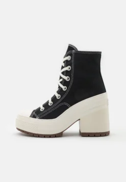 Nouvelles versions 9 Converse Chuck 70 De Luxe Heel - Bottines À Plateau - Black