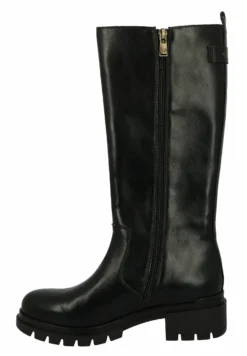 Tom Tailor Schlicht Modisch Ela - Bottes De Neige - Schwarz