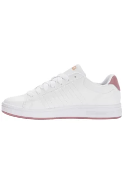 K-Swiss Court Shield - Baskets Basses - White Foxglove Almost Apricot