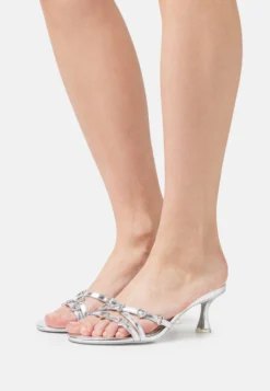 Barbie X Aldo Mule - Mules À Talons - Silver
