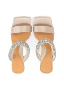Kazar Ambre - Mules À Talons - Beige -Magasin De Chaussures Mode Pour Femmes 2d7de5d58c0b4ef09fbe0781138e9814