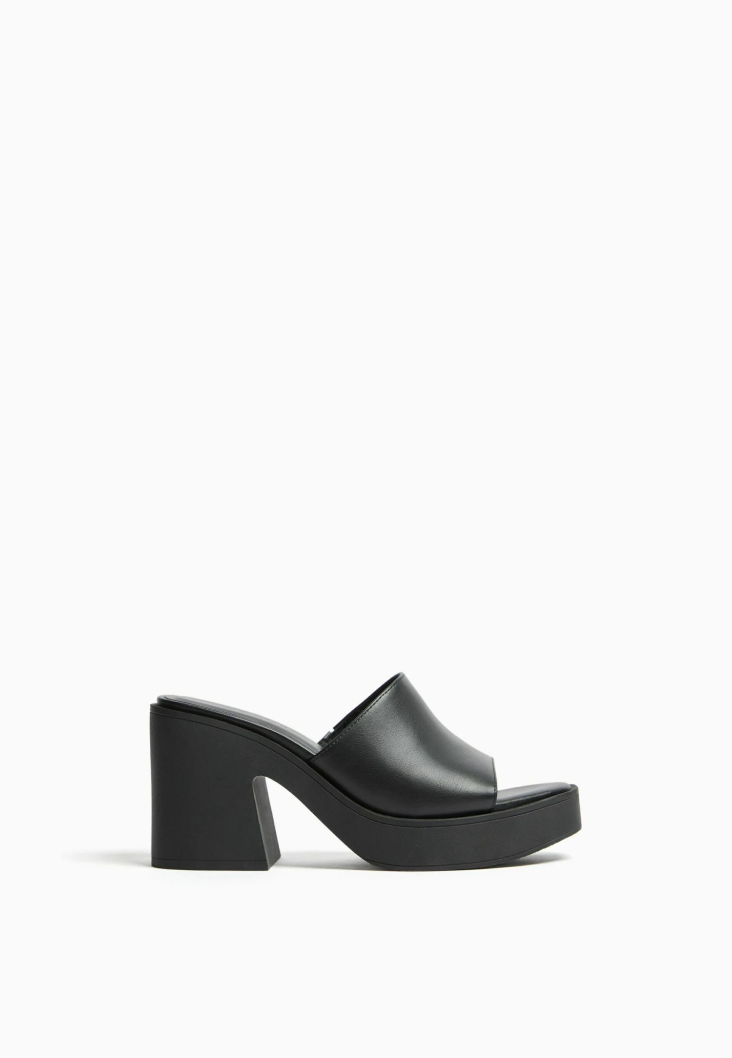BERSHKA Mules À Talons - Black 7 BERSHKA Mules À Talons - Black – Image 7