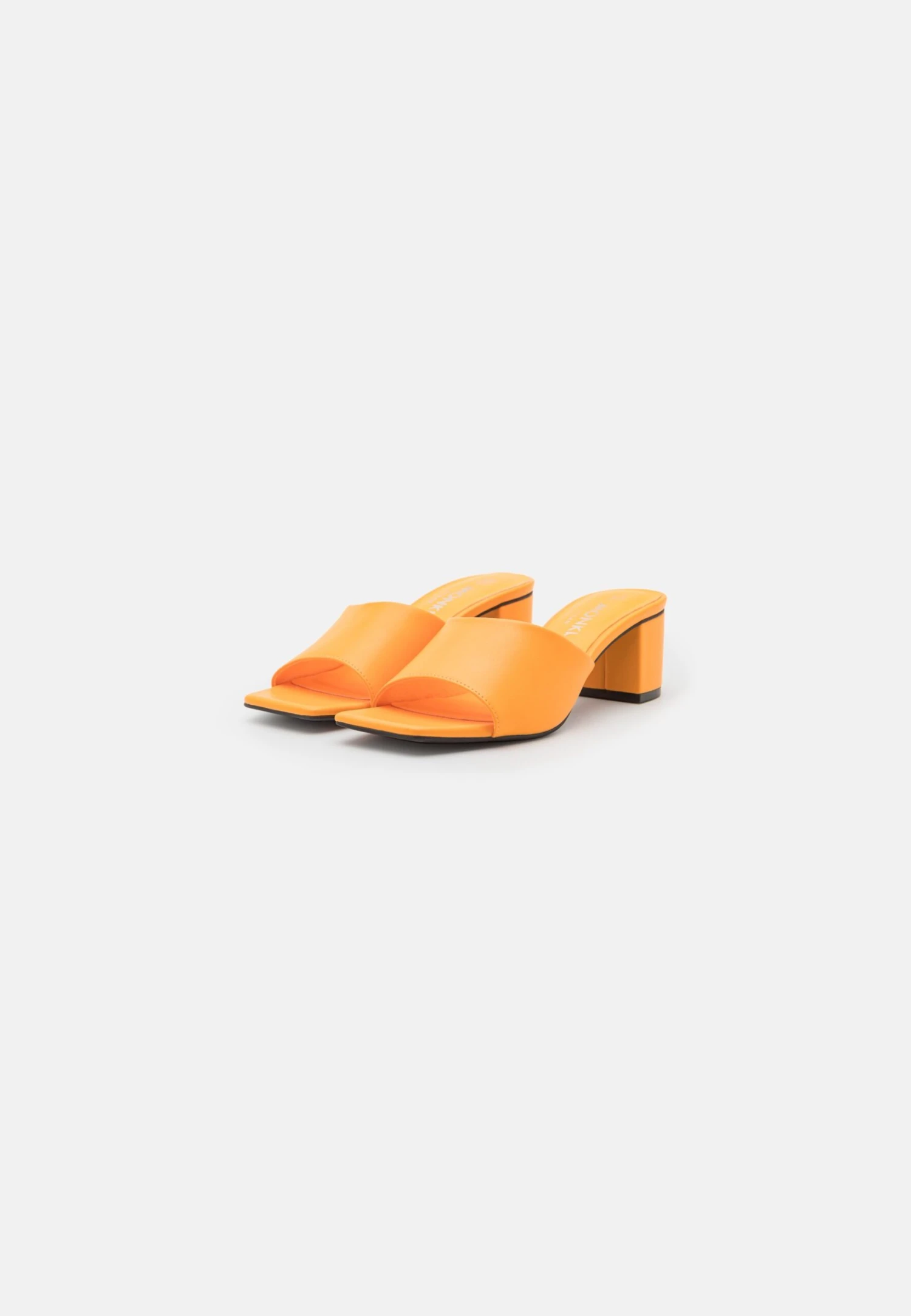 Monki Mules À Talons - Orange 3 Monki Mules À Talons - Orange – Image 3