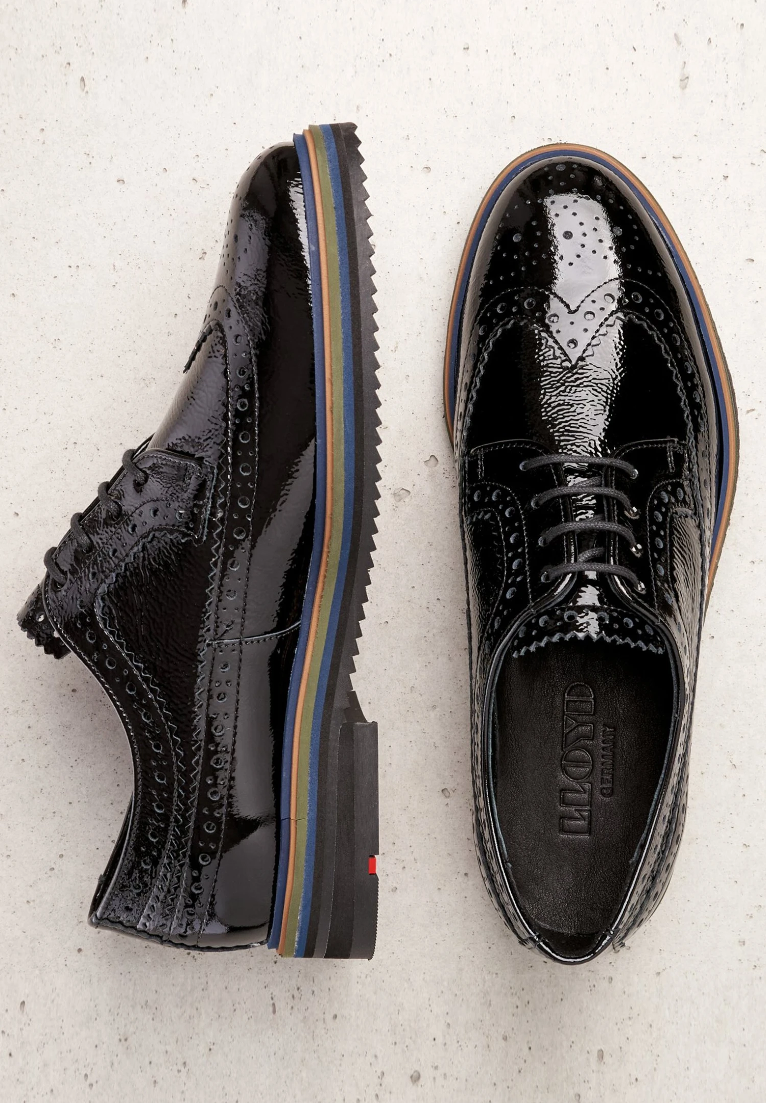 Lloyd Mit Flachem Blockabsatz - Derbies - Schwarz 4 Lloyd Mit Flachem Blockabsatz - Derbies - Schwarz – Image 4