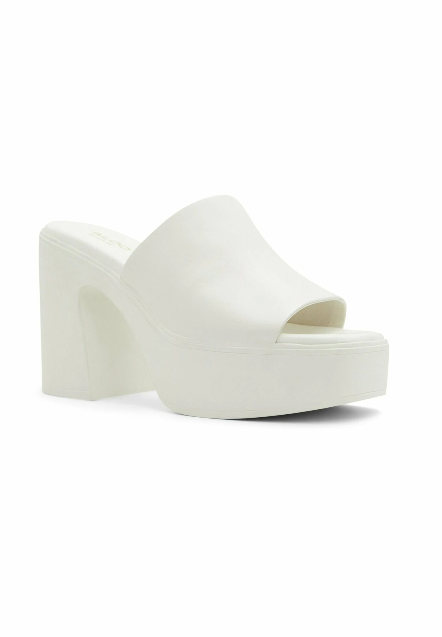 Aldo Mules À Talons - White 3 Aldo Mules À Talons - White – Image 3