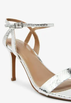 Next Strappy Simple - Sandales À Talons Hauts - Silver Coloured -Magasin De Chaussures Mode Pour Femmes 39bc19255af04129a42d1ef38141f689 scaled