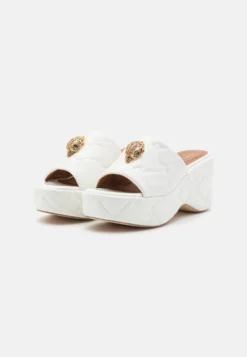 Kurt Geiger London Kensington Wedge Mule - Mules À Talons - White -Magasin De Chaussures Mode Pour Femmes 3c6add6a37754addb6547b798588116b scaled