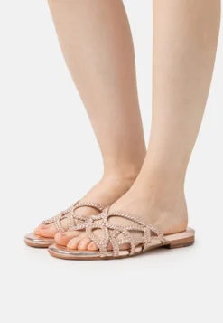 MELVIN & HAMILTON Elodie 64 - Mules - Nude Gold/Natural