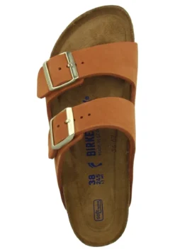 Birkenstock Arizona Sfb Nubuck Narrow - Mules - Pecan 7 Birkenstock Arizona Sfb Nubuck Narrow - Mules - Pecan -Magasin De Chaussures Mode Pour Femmes 3dda334af595443da6c6f1b85d56e87b