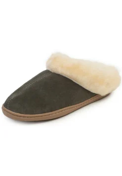 Minnetonka Sheepskin - Mules - Grey -Magasin De Chaussures Mode Pour Femmes 400c95a37bee4d38b4117f64e91d9da7