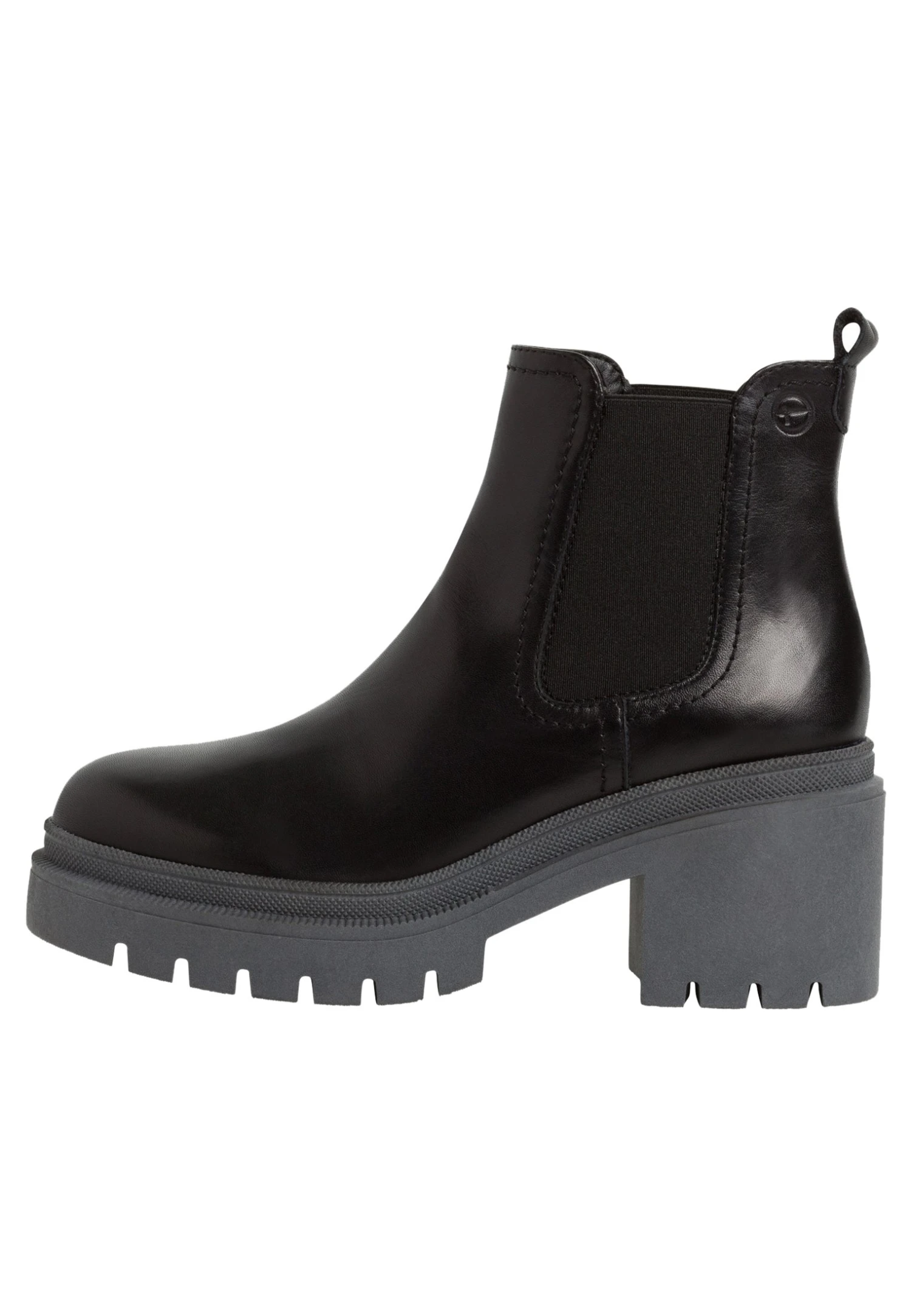 Tamaris Bottines À Plateau - Black Grey 2 Tamaris Bottines À Plateau - Black Grey – Image 2