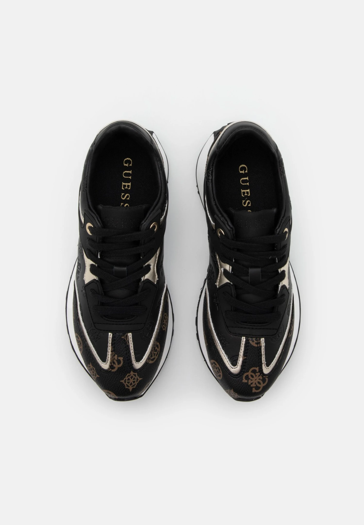 Guess Luchia - Baskets Basses - Black Brass 6 Guess Luchia - Baskets Basses - Black Brass – Image 6