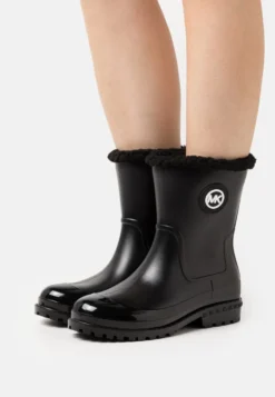 MICHAEL Michael Kors Montaigne Pullon - Bottes En Caoutchouc - Black