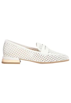 Kazar Debora Lightweight Openwork - Mocassins - Off White