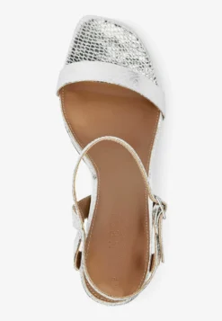 Next Strappy Simple - Sandales À Talons Hauts - Silver Coloured -Magasin De Chaussures Mode Pour Femmes 53070d4f0bd345dfa93fd56fb0c0f157 scaled