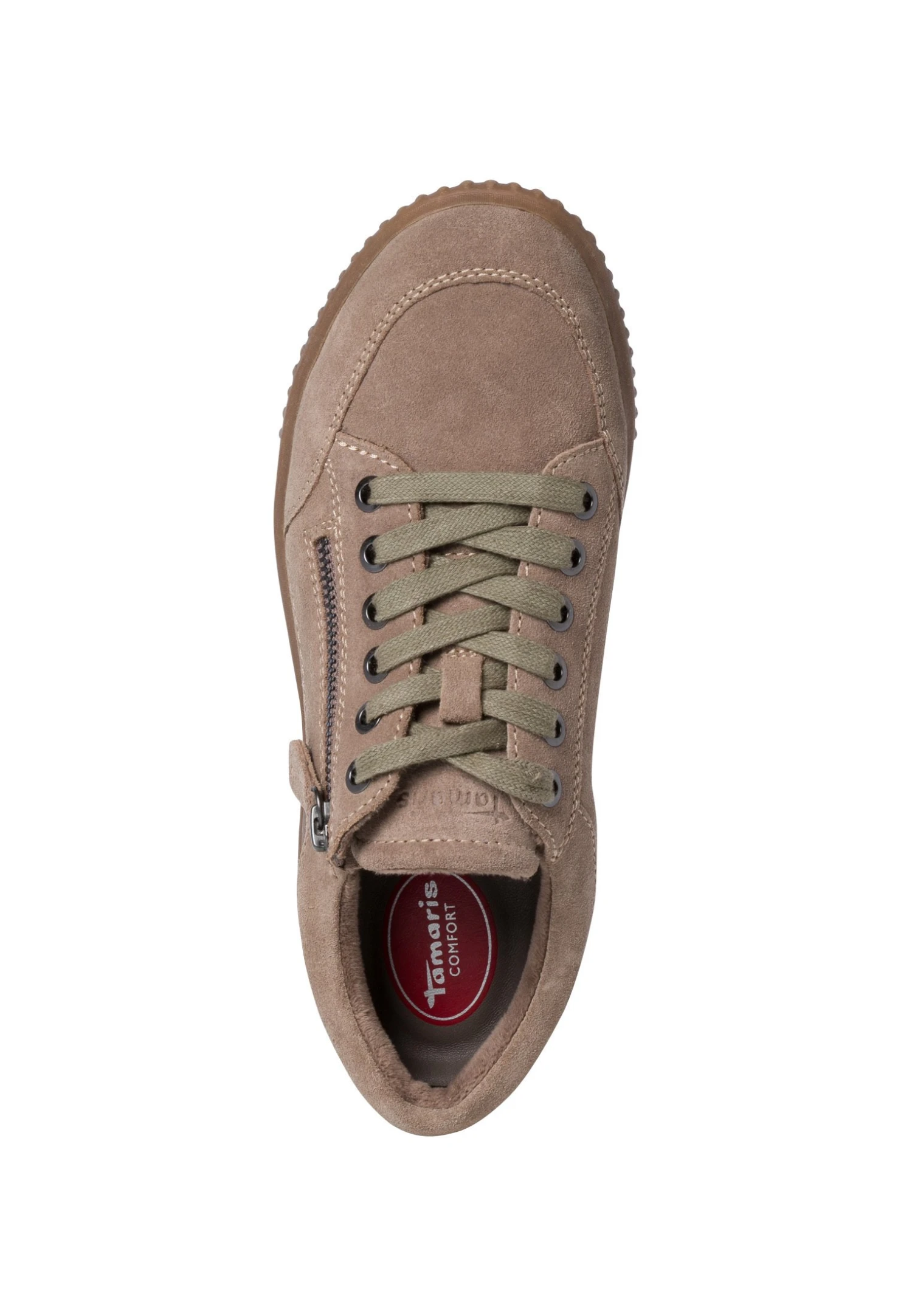 Tamaris Comfort - Chaussures À Lacets - Taupe 3 Tamaris Comfort - Chaussures À Lacets - Taupe – Image 3