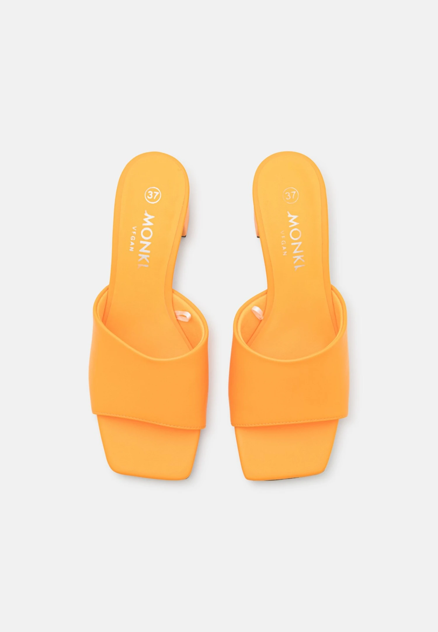 Monki Mules À Talons - Orange 6 Monki Mules À Talons - Orange – Image 6