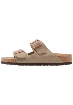 Birkenstock Arizona Soft Footbed Narrow Fit - Mules - Taupe