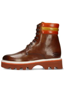 MELVIN & HAMILTON Leonie - Bottines À Plateau - Marron