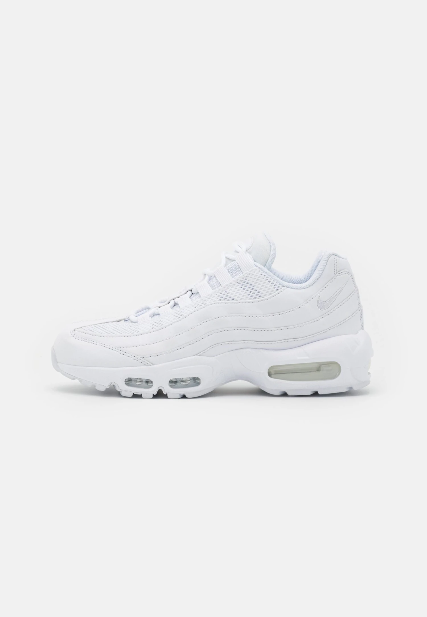 Nike Sportswear Air Max 95 - Baskets Basses - White/Metallic Silver 1 Nike Sportswear Air Max 95 - Baskets Basses - White/Metallic Silver