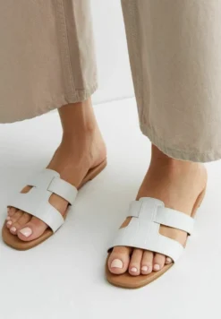 New Look Croc - Mules - White