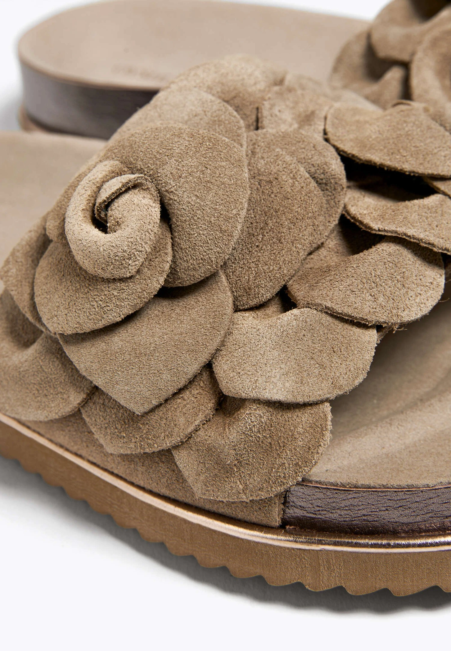 Oysho Floral - Mules - Beige 6 Oysho Floral - Mules - Beige – Image 6