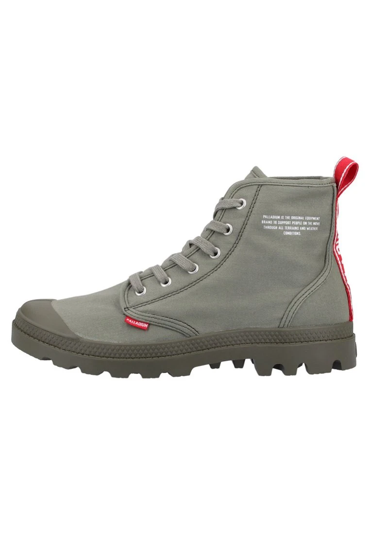 Palladium Pampa Hi Dare Unisex - Bottines À Lacets - Olive 1 Palladium Pampa Hi Dare Unisex - Bottines À Lacets - Olive