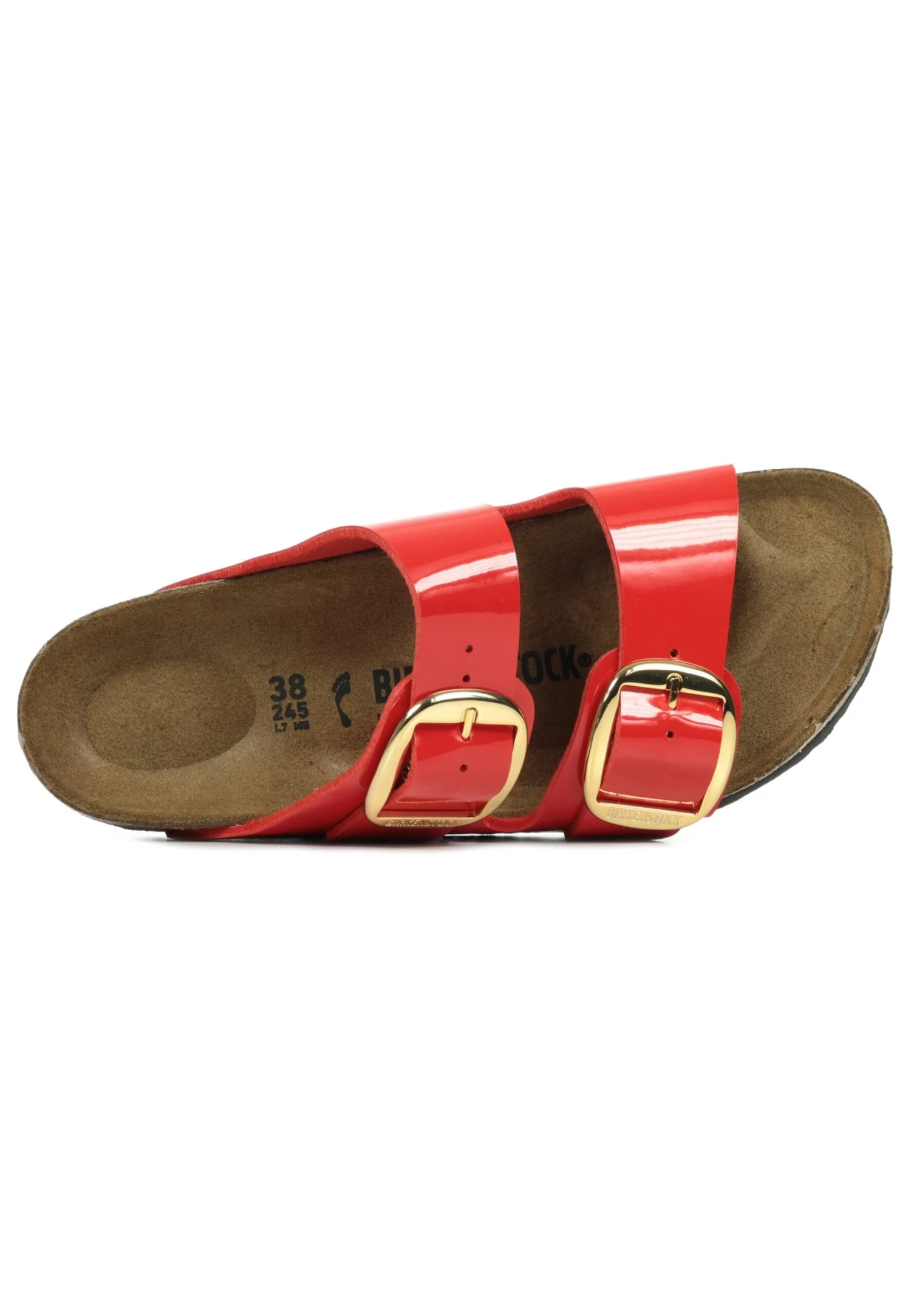 Birkenstock Arizona Big Buckle - Mules - Patent Cherry 3 Birkenstock Arizona Big Buckle - Mules - Patent Cherry – Image 3