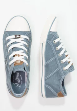 Mustang Baskets Basses - Himmelblau -Magasin De Chaussures Mode Pour Femmes 7e08b91820cf41f381a9c29c296809ae