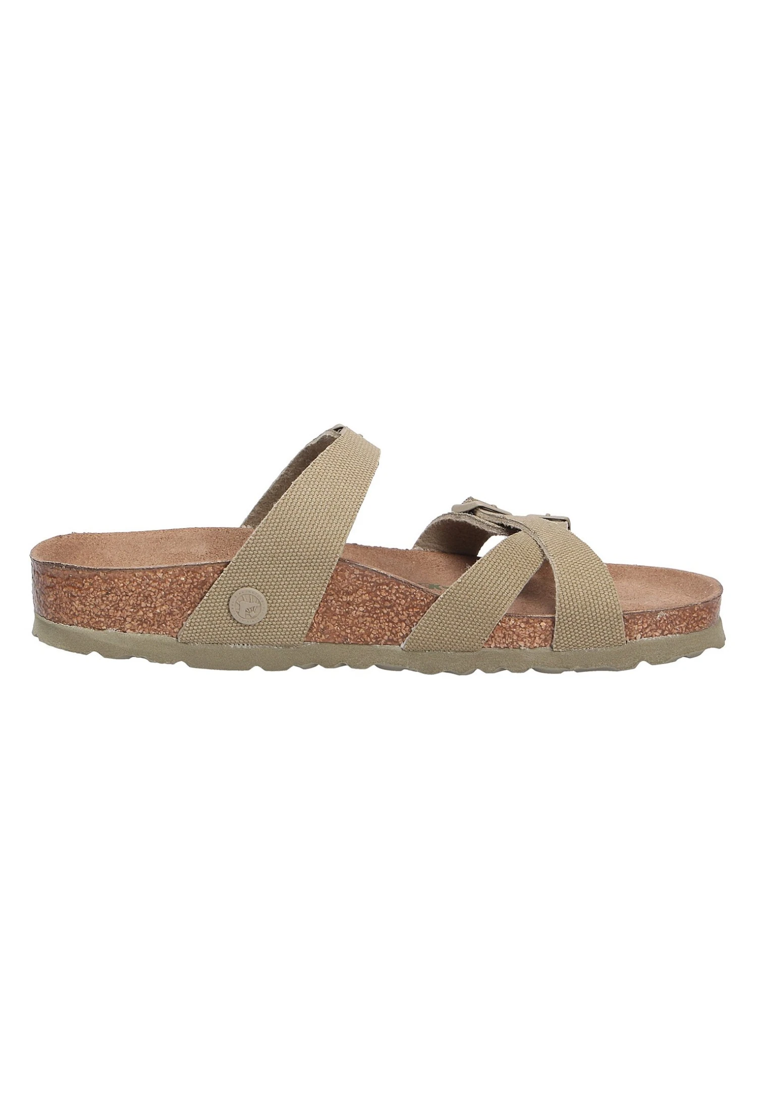 Birkenstock Tieffussbett Pantolette - Mules - Vegancanvasfadedkhaki 8 Birkenstock Tieffussbett Pantolette - Mules - Vegancanvasfadedkhaki – Image 8