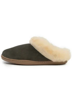 Minnetonka Sheepskin - Mules - Grey