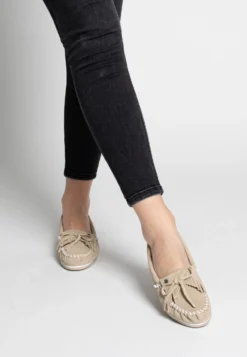 Minnetonka Kilty Plus - Mocassins - Helltaupe