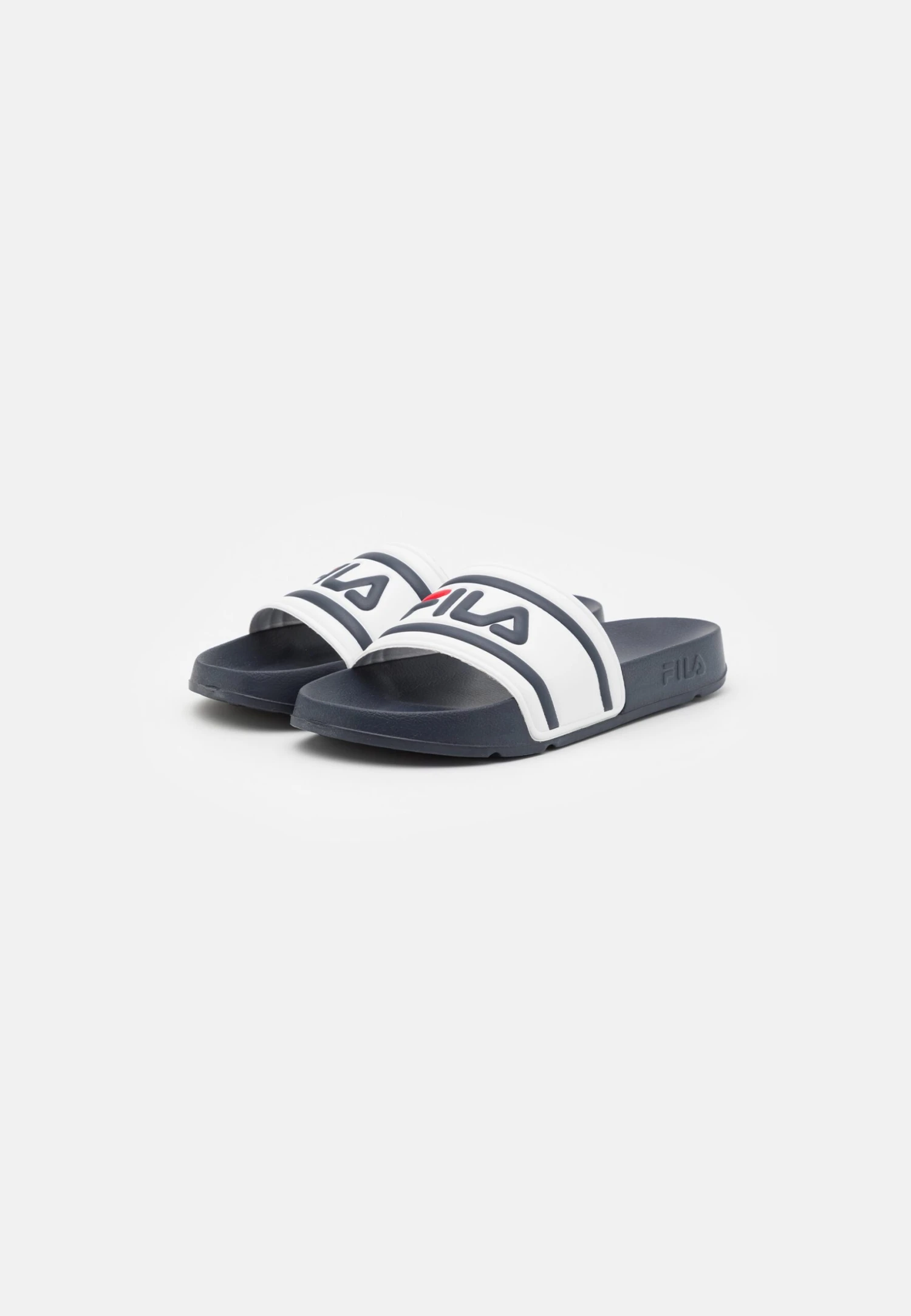 Fila Morro Bay Unisex - Mules - White/Navy 2 Fila Morro Bay Unisex - Mules - White/Navy – Image 2