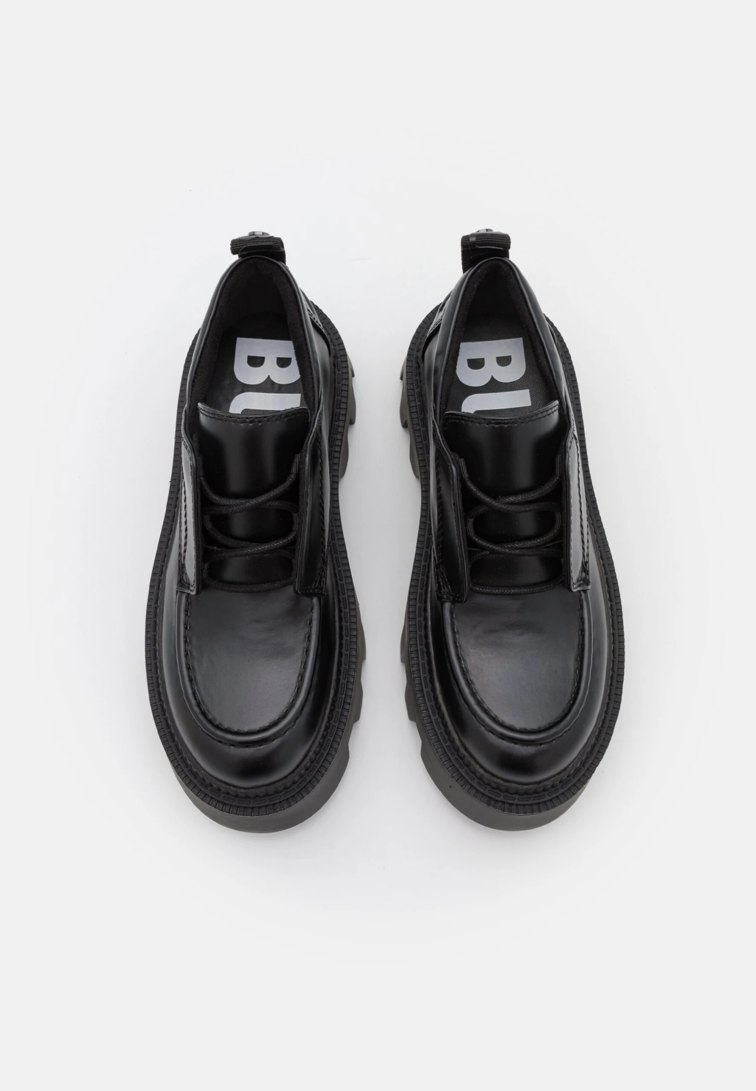 Buffalo Flora Laceup - Derbies - Black 6 Buffalo Flora Laceup - Derbies - Black – Image 6