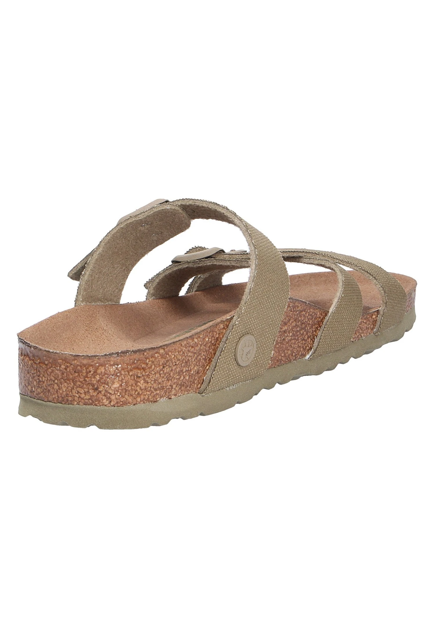 Birkenstock Tieffussbett Pantolette - Mules - Vegancanvasfadedkhaki 7 Birkenstock Tieffussbett Pantolette - Mules - Vegancanvasfadedkhaki – Image 7