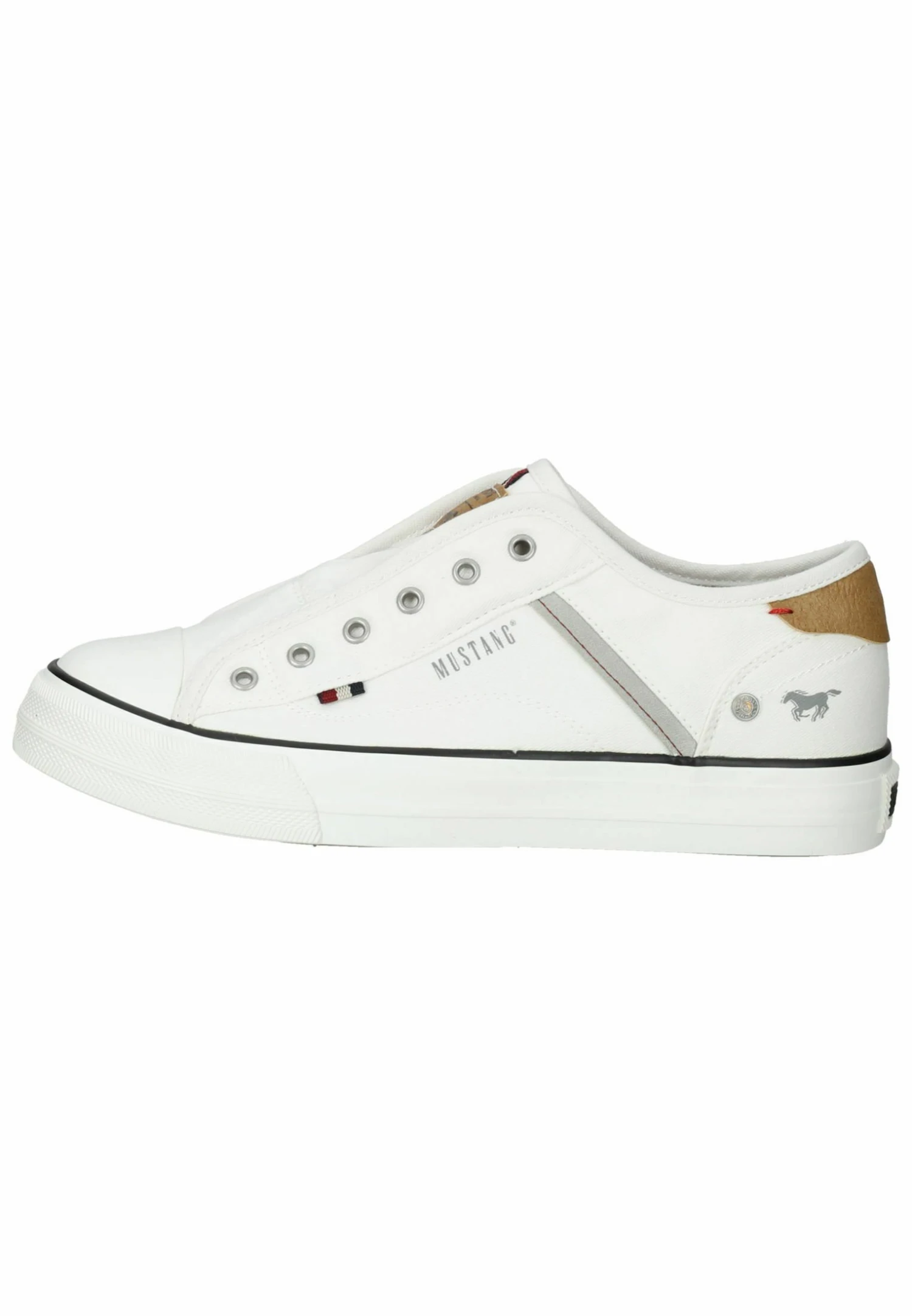 Mustang Baskets Basses - Weiss 1 Mustang Baskets Basses - Weiss