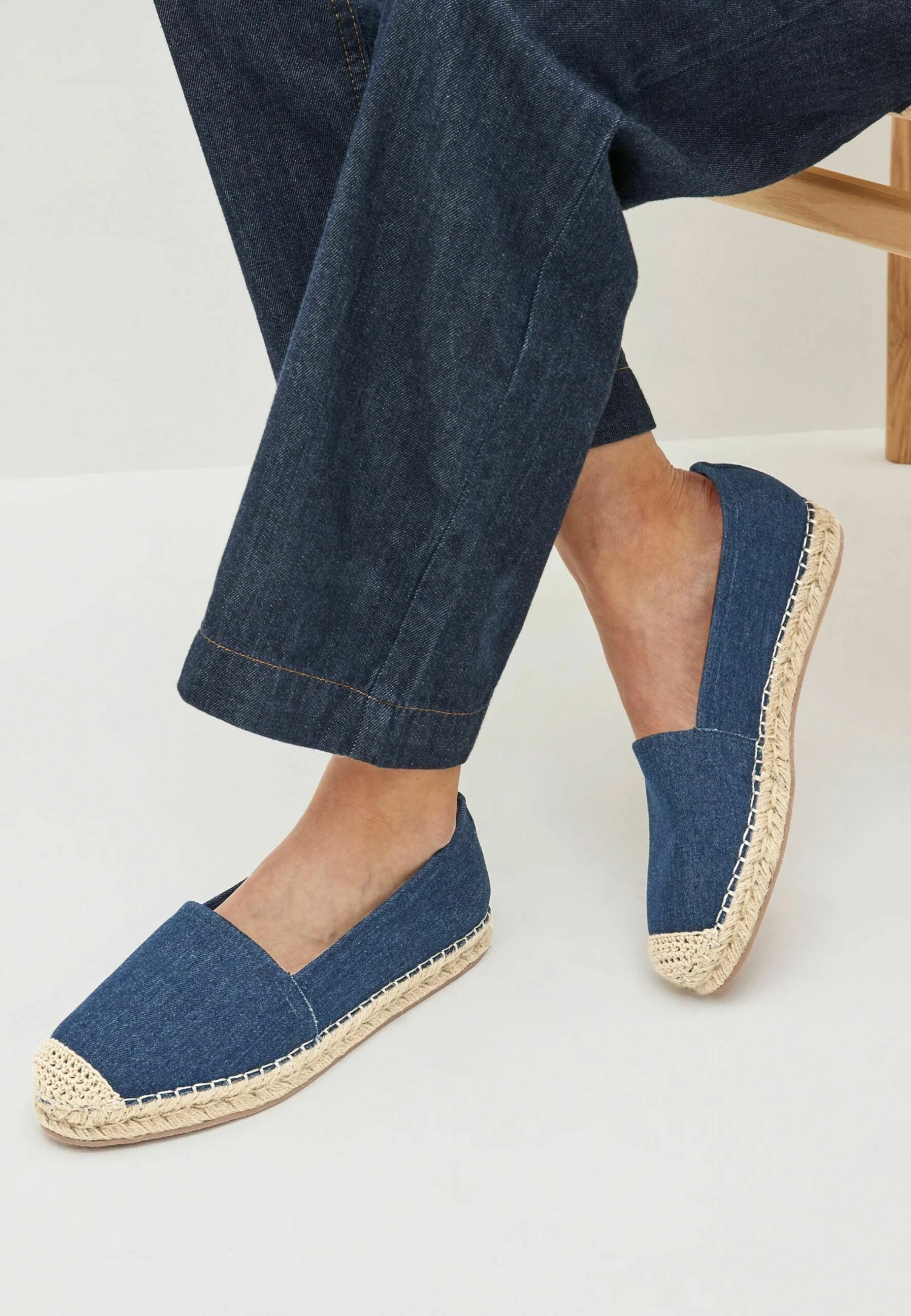Next Forever Comfort Flat - Mocassins - Denim Blue 2 Next Forever Comfort Flat - Mocassins - Denim Blue – Image 2
