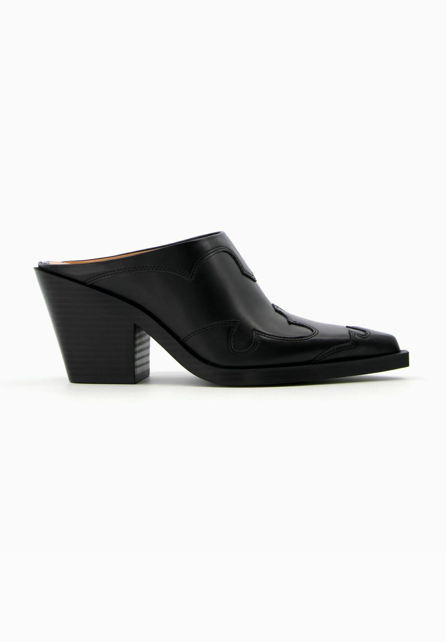 BERSHKA Heeled - Sabots - Black 7 BERSHKA Heeled - Sabots - Black – Image 7