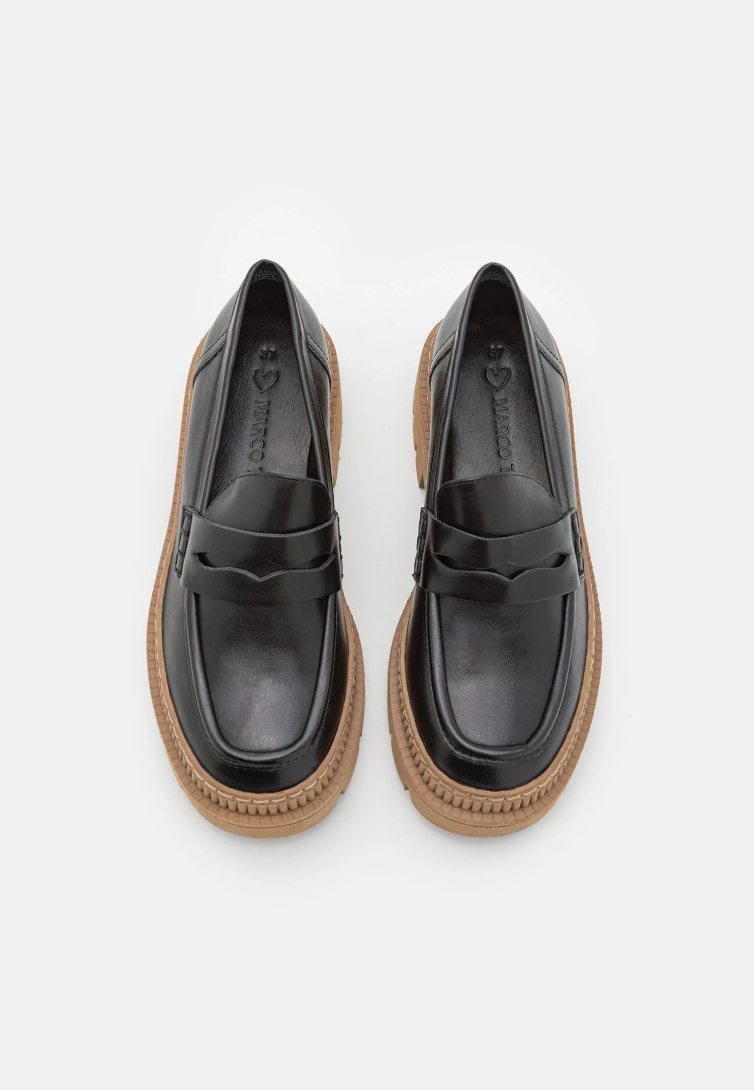 Marco Tozzi Mocassins - Black/Nature 6 Marco Tozzi Mocassins - Black/Nature – Image 6