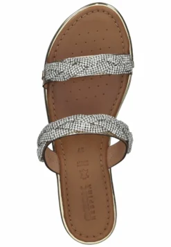 Geox Pantoletten - Mules - Champagne Cb500 -Magasin De Chaussures Mode Pour Femmes bcaf33e5d6124f9f862d227f9001e193