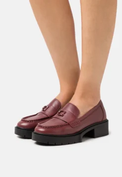 Coach Leah Loafer - Mocassins - Wine