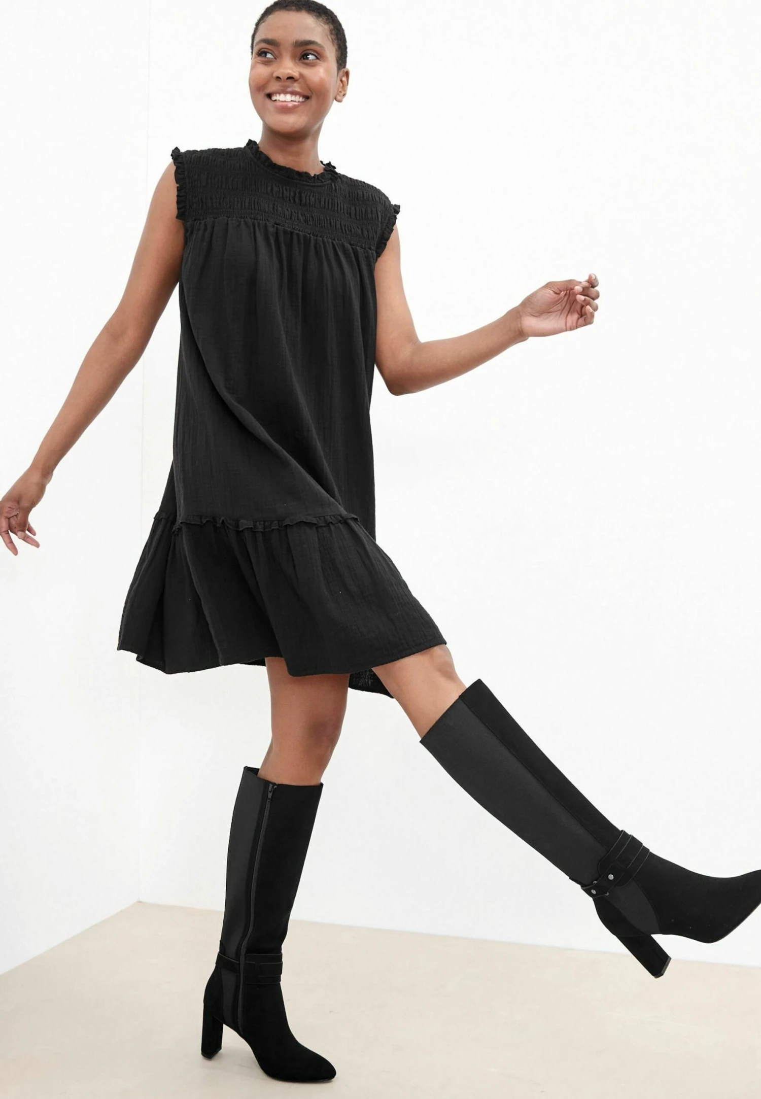 Next Forever Comfort Elastic - Bottes À Talons Hauts - Black 1 Next Forever Comfort Elastic - Bottes À Talons Hauts - Black