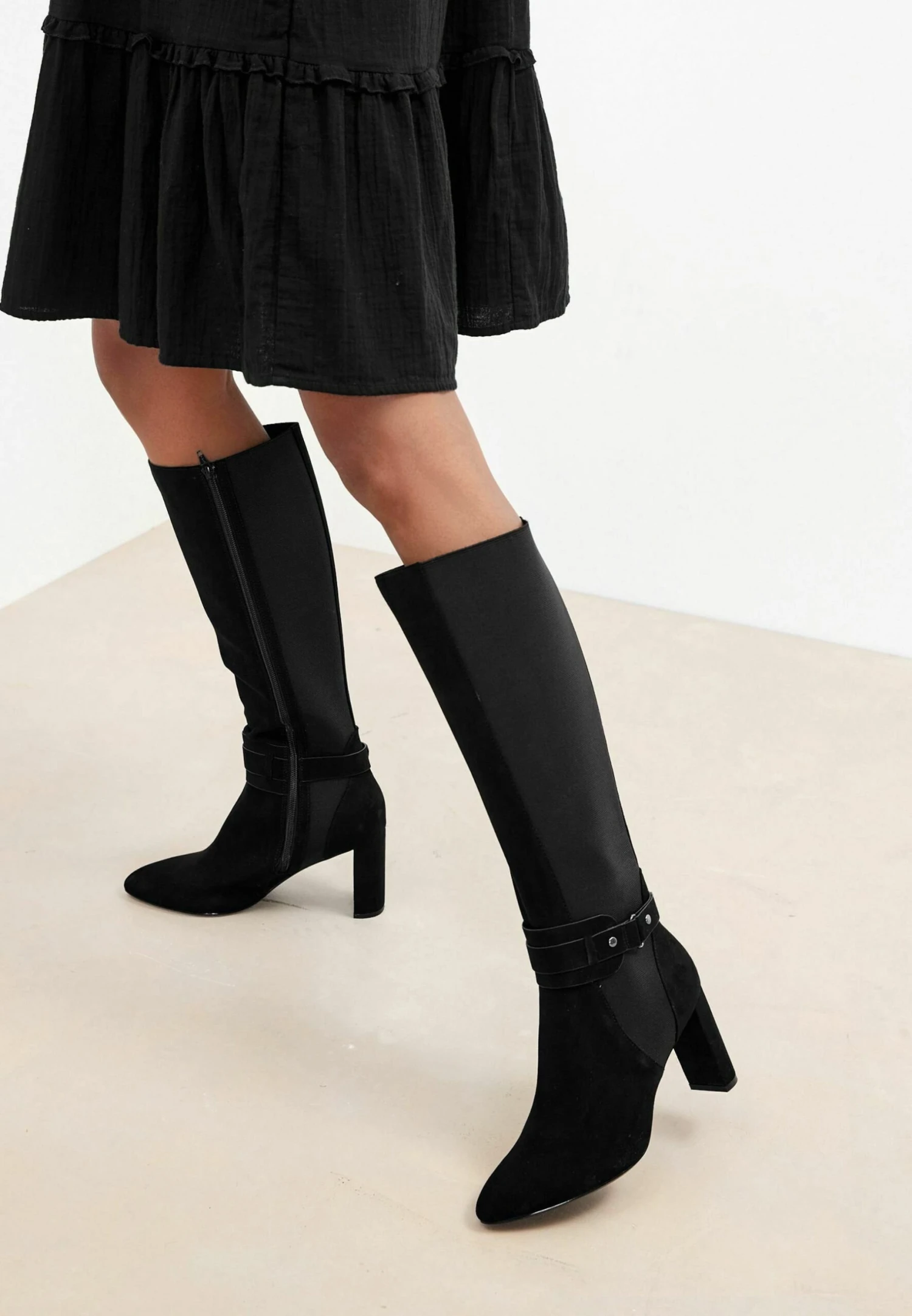 Next Forever Comfort Elastic - Bottes À Talons Hauts - Black 2 Next Forever Comfort Elastic - Bottes À Talons Hauts - Black – Image 2