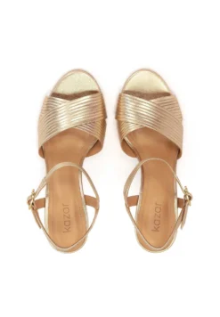 Kazar Lilian - Sandales À Talons Hauts - Gold -Magasin De Chaussures Mode Pour Femmes cabd488cc5bb4e95ae6b2e422fd3d94e