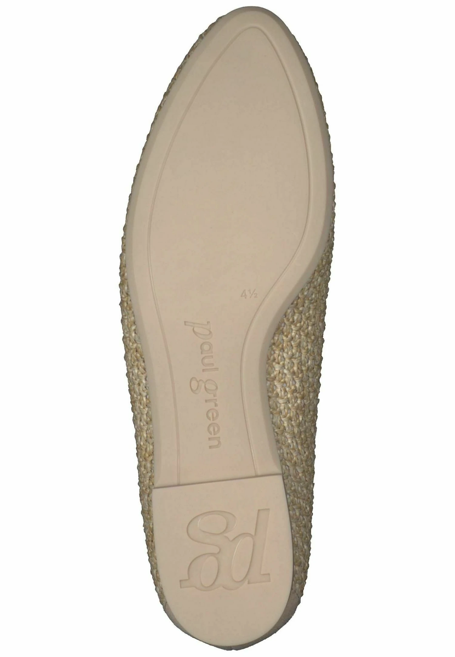 Paul Green Espadrilles - Raffia Natur Beige 5 Paul Green Espadrilles - Raffia Natur Beige – Image 5