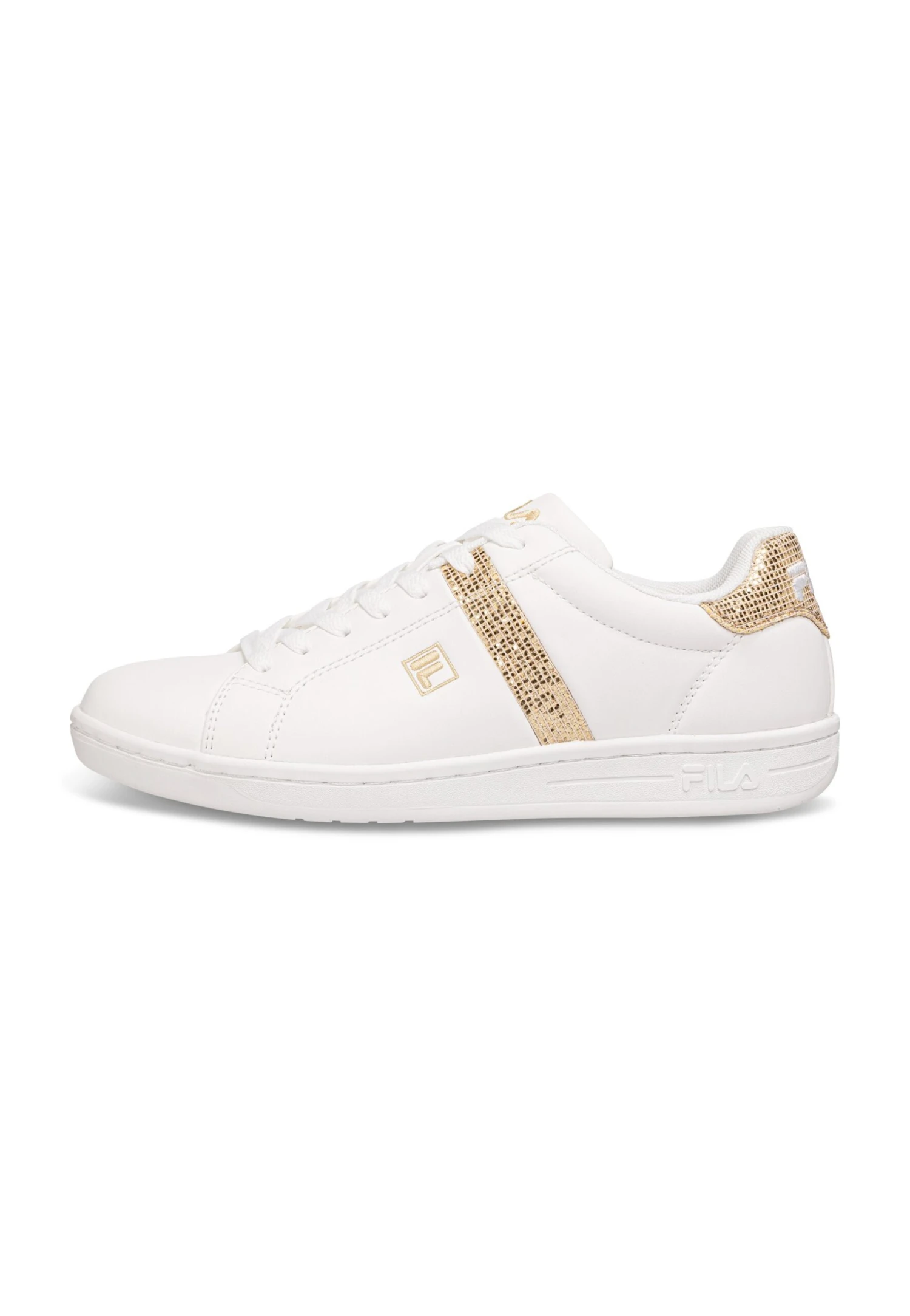 Fila Crosscourt 2 F - Baskets Basses - White/Gold 1 Fila Crosscourt 2 F - Baskets Basses - White/Gold