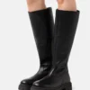 Selected Femme Emma - Bottes À Plateau - Black